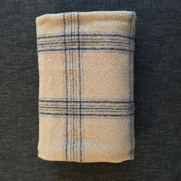 Vintage Plaid Scarf Blanket - Picture 1 of 3